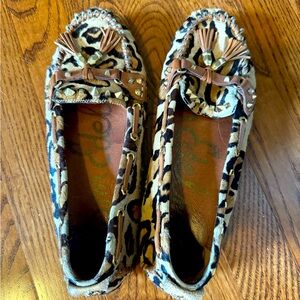 Sam Edelman Leopard loafers